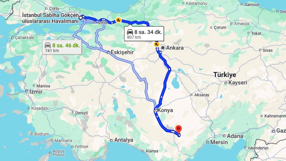KARAMAN MERKEZ GÜLDERE KÖYÜ 1.821 M² TARLAMIZ SATILIKTIR. - KARAMAN MERKEZ fotoğraf 2